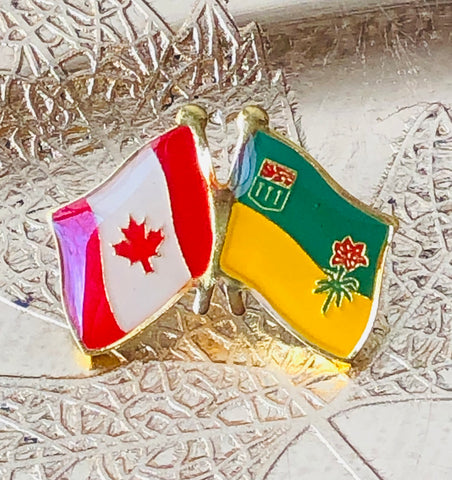 Canada/Saskatchewan Lapel Pin