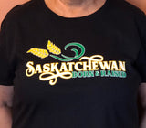 Saskatchewan Born and Raised Women T-Shirt