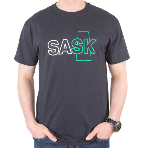 Black SASK T-shirt