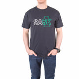 SALE $22  Black SASK T-shirt